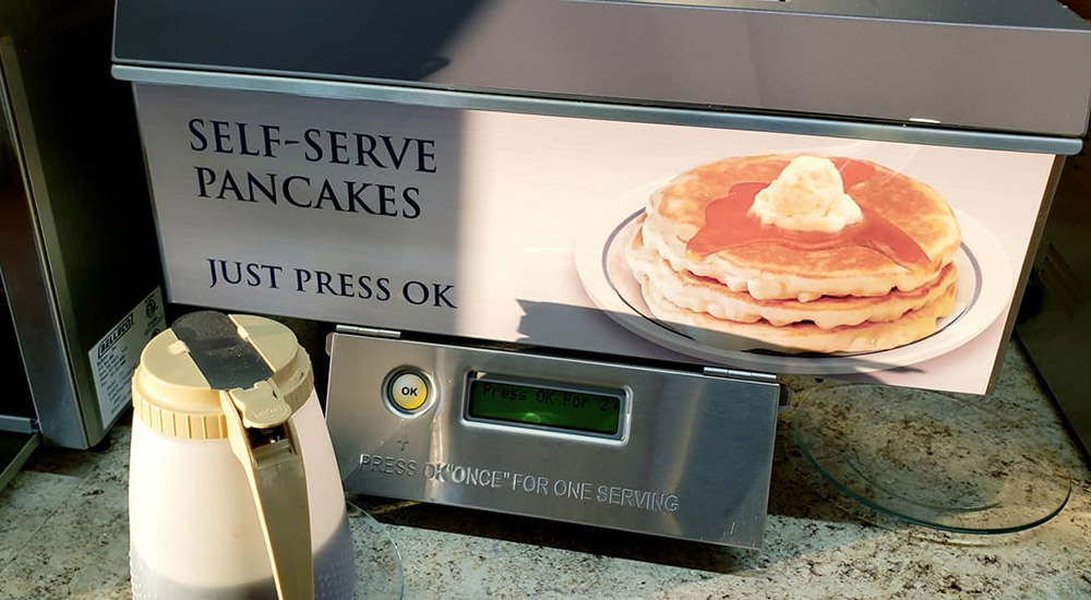self serve pancake maker